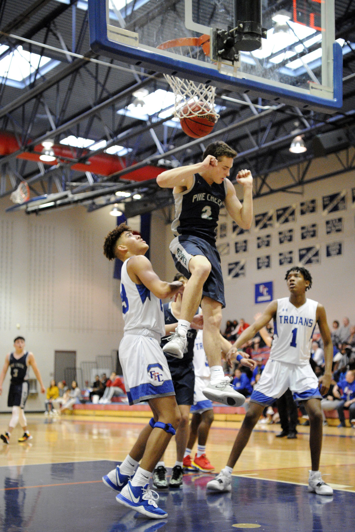 PHOTOS: Fountain-Fort Carson Trojans (58) Pine Creek Eagles (70)